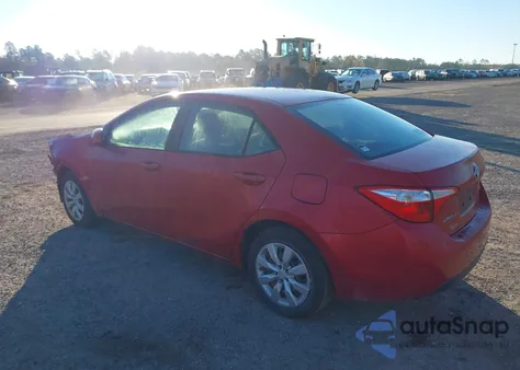 2015 Toyota Corolla Le из США, поврежденный, VIN 2T1BURHE8FC366689